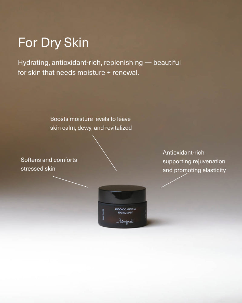 Rose Water and Avocado Matcha Mask Bundle