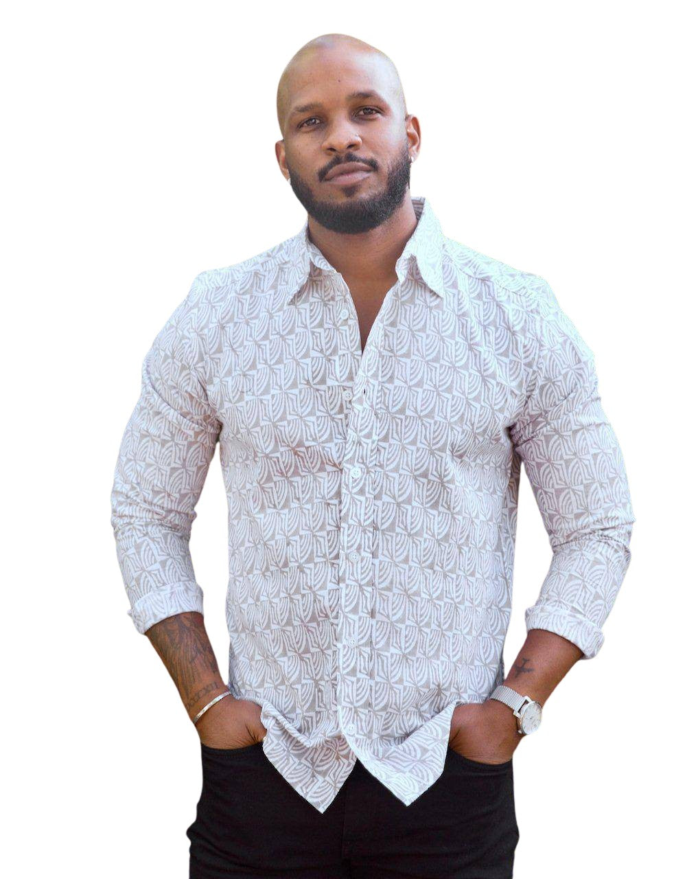 Campbell Organic Cotton Men's Button Down Shirt