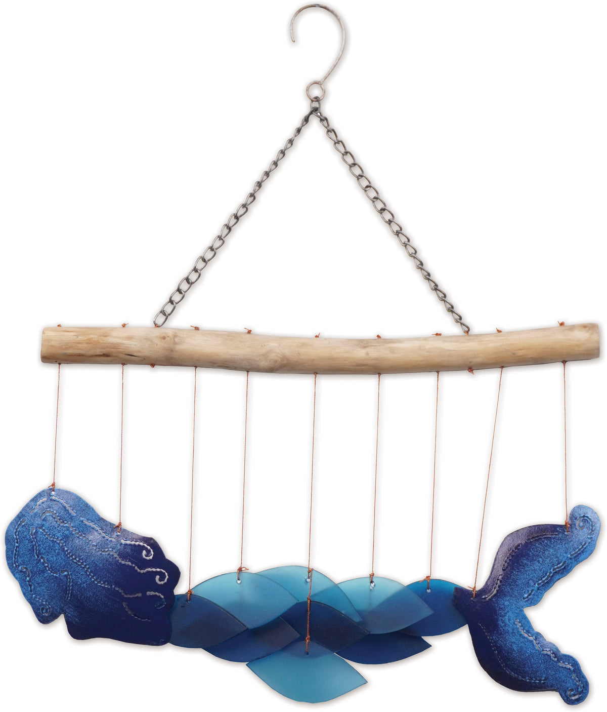 Bali Mermaid Glass Chime
