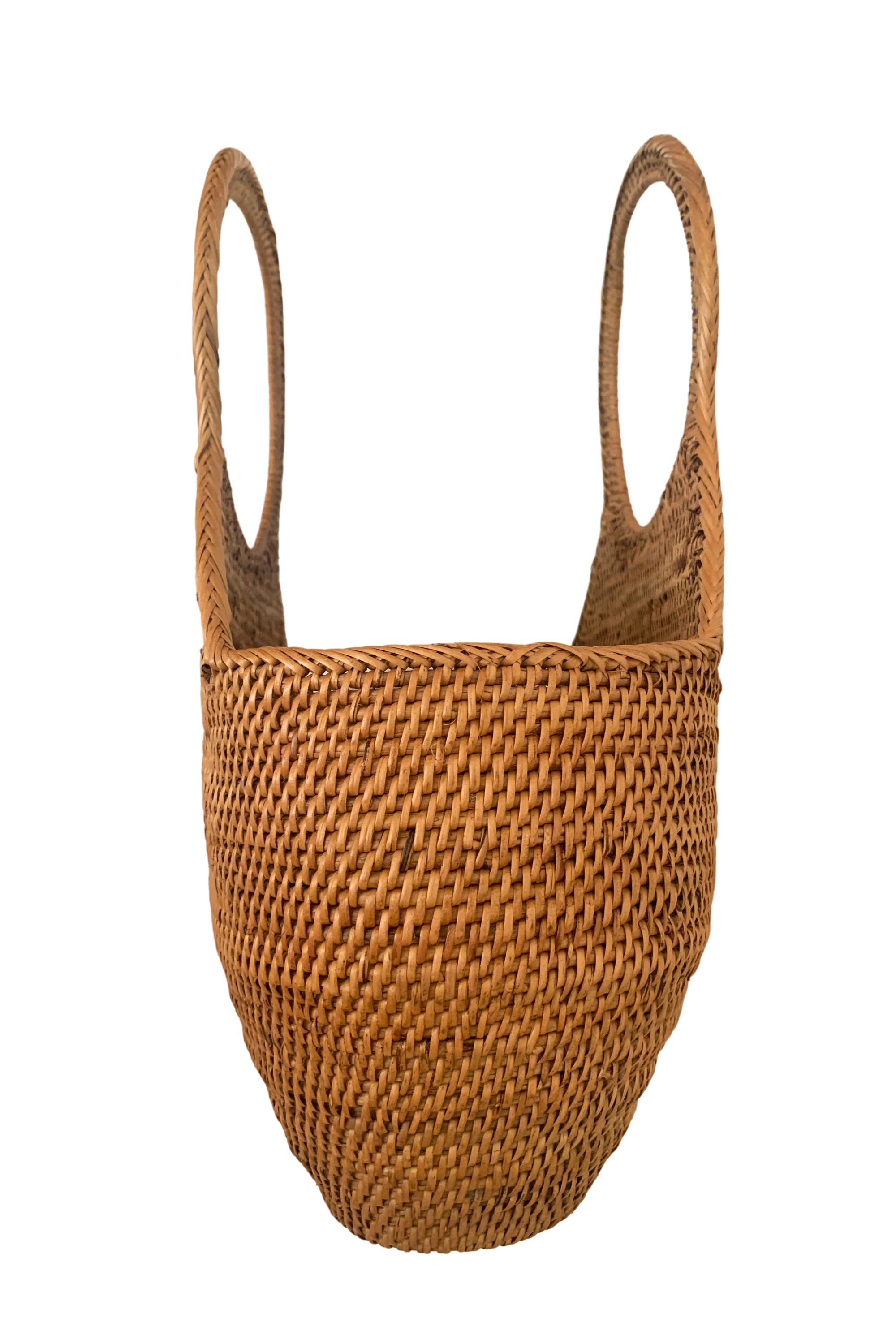 Lora Rattan Beach Tote