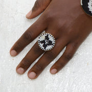 Umoja Beaded Brass Ring