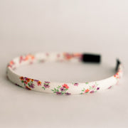 Petite Petals Headband-Periwinkle Meadow