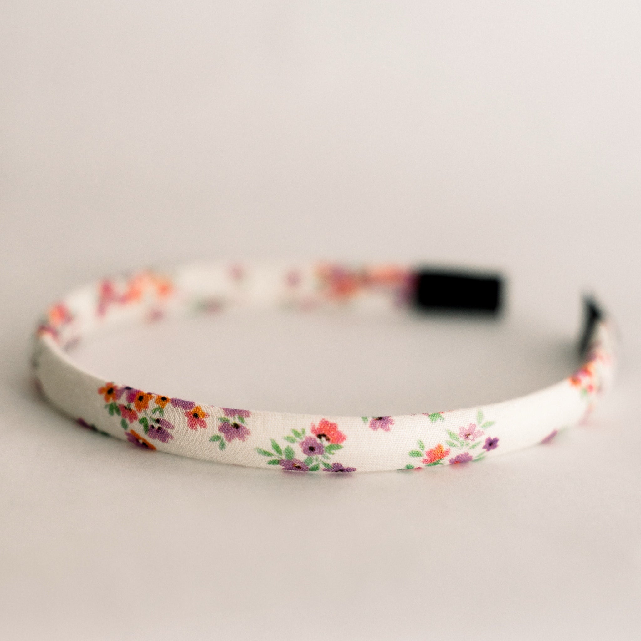 Petite Petals Headband-Periwinkle Meadow
