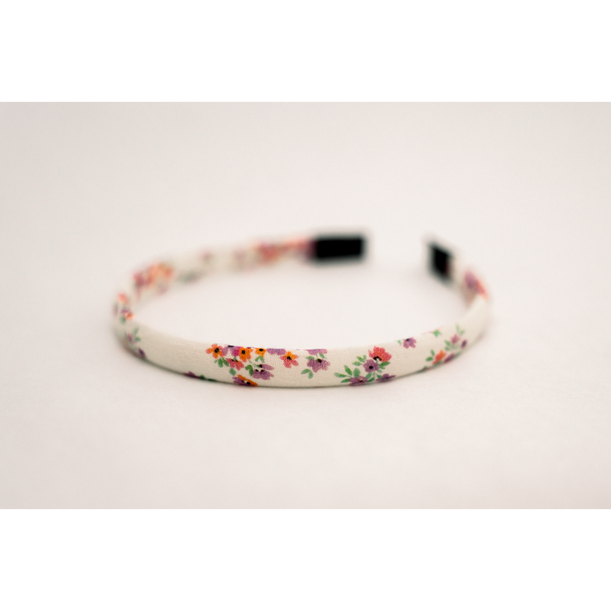 Petite Petals Headband-Periwinkle Meadow