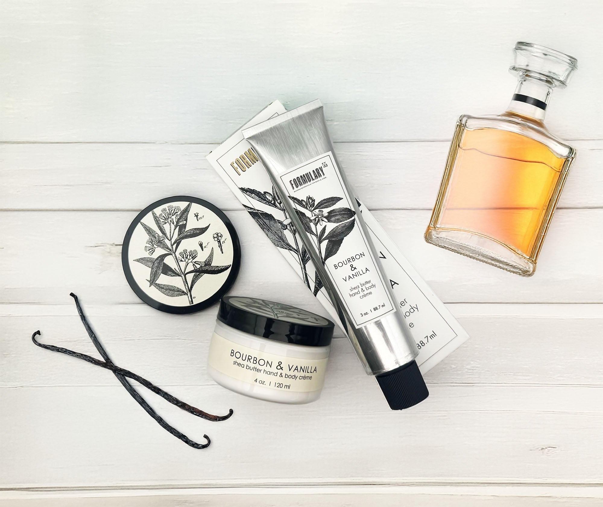 Bourbon & Vanilla - On-the-Go Shea Butter Hand and Body Creme Tube