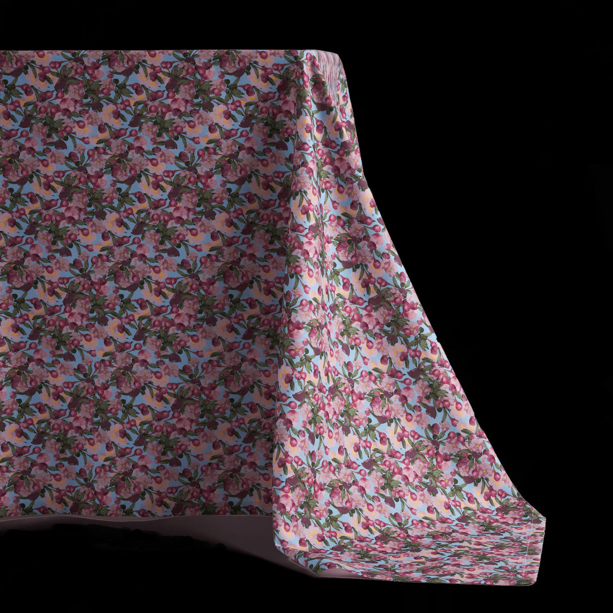 Tablecloth Romance is Dead Blue