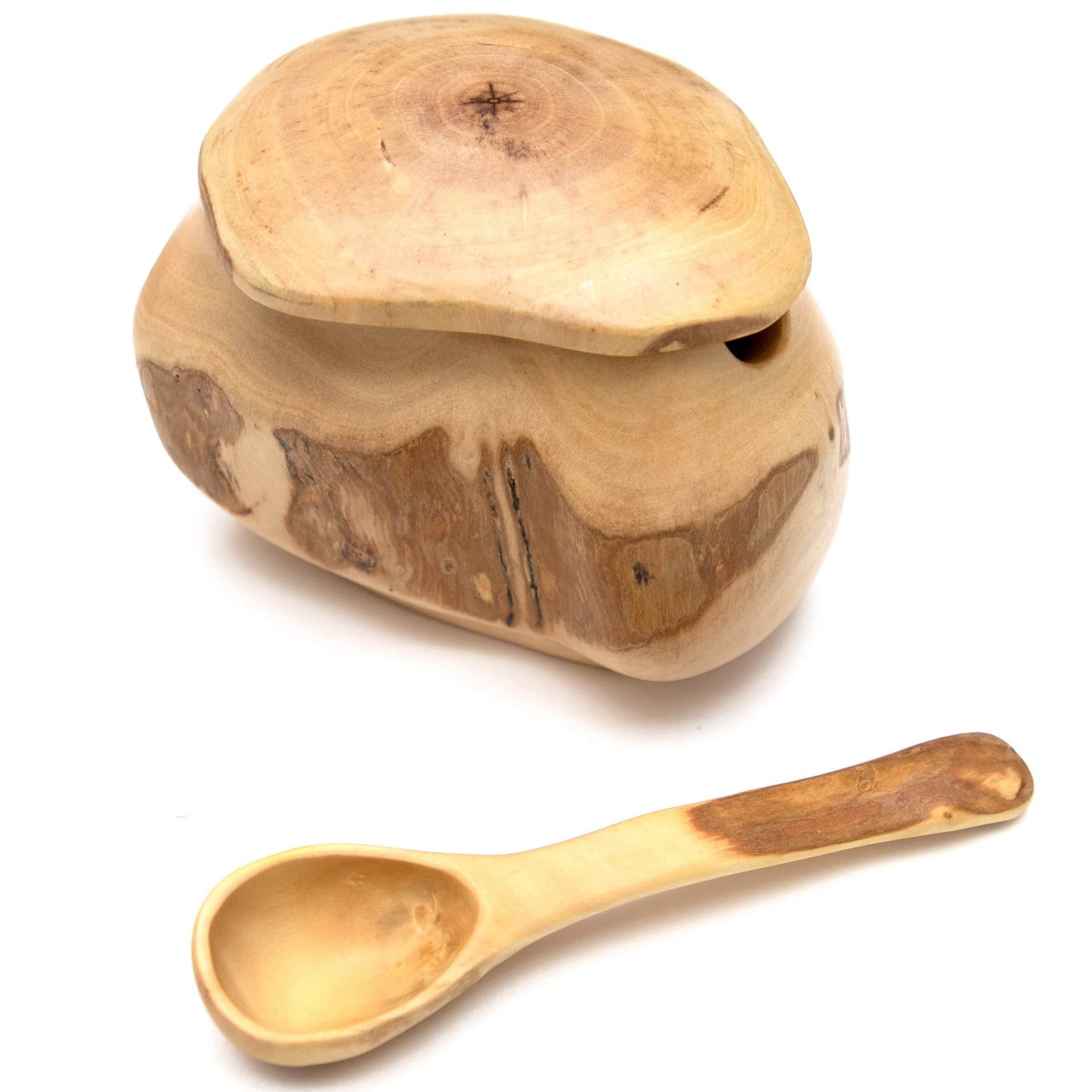 Coffeewood Sugar Bowl and Spoon