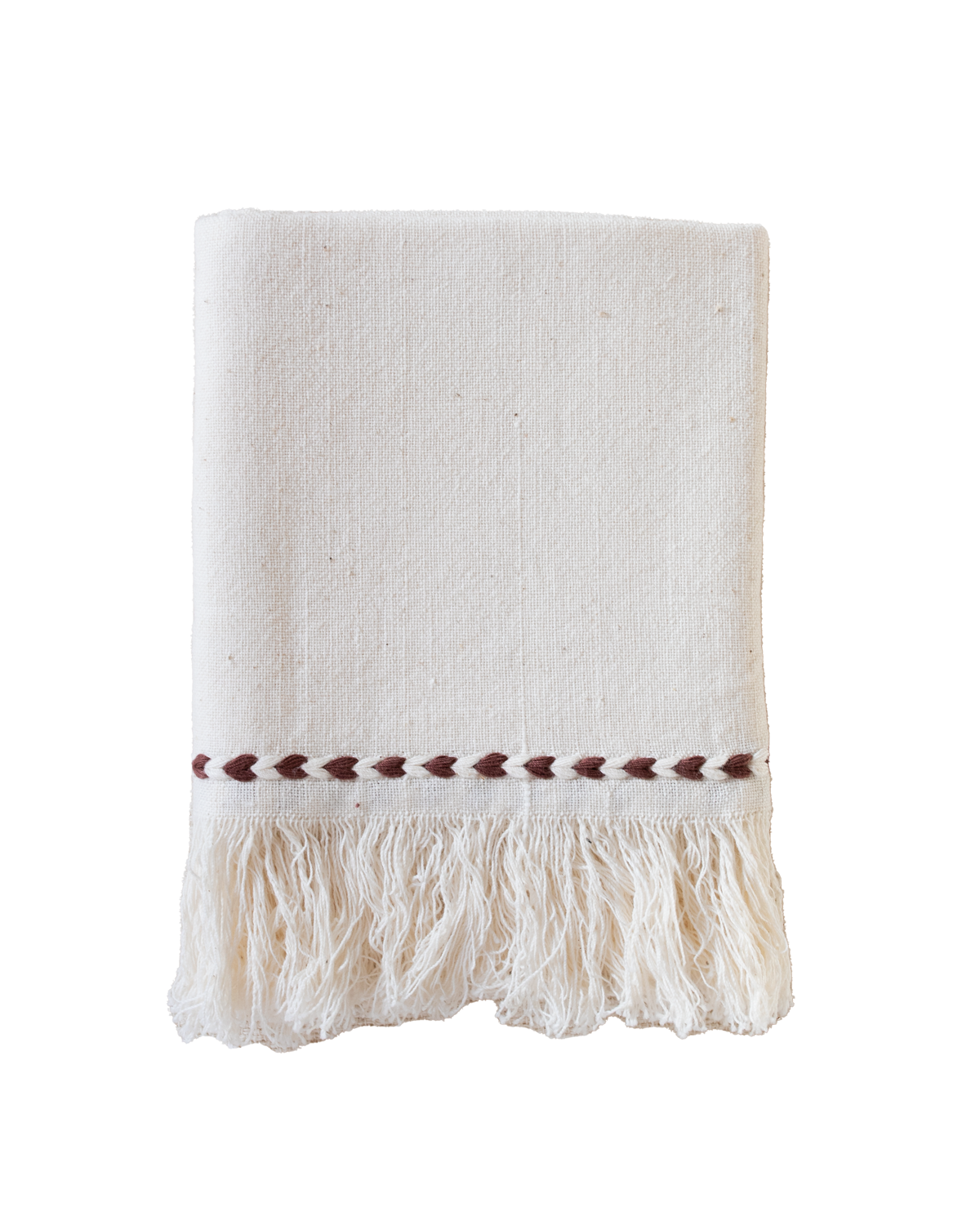 Chocolate Braid Detail Napkin | Set of 2