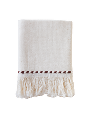 Chocolate Braid Detail Napkin | Set of 2