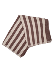 Chocolate Stripe Towel