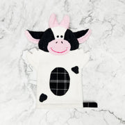 Cow Puppet Washcloth