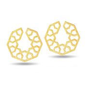 Girih Hoop Earrings