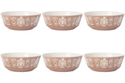 Set of 6 Bowl Imprint Peregrine