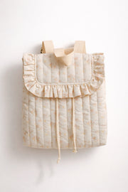 Eloise Quilted Backpack | Vintage Rose