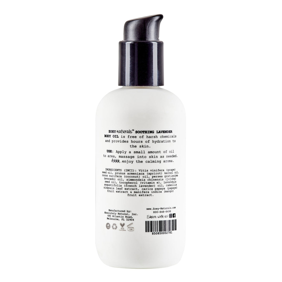 Soothing Lavender Body Oil