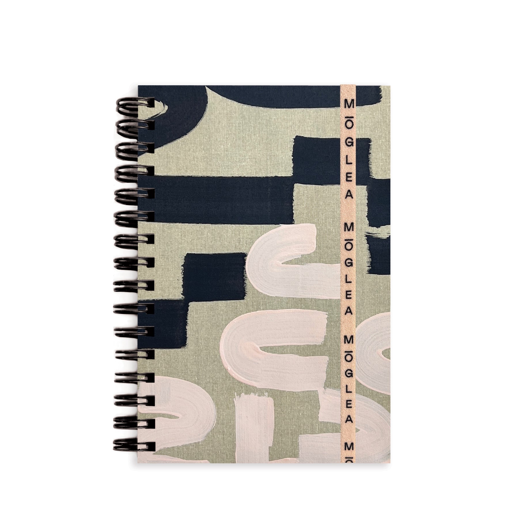 Black & Tan Small A6 Notebook