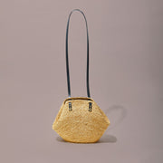 Mini Keza Braided Raffia Carryall