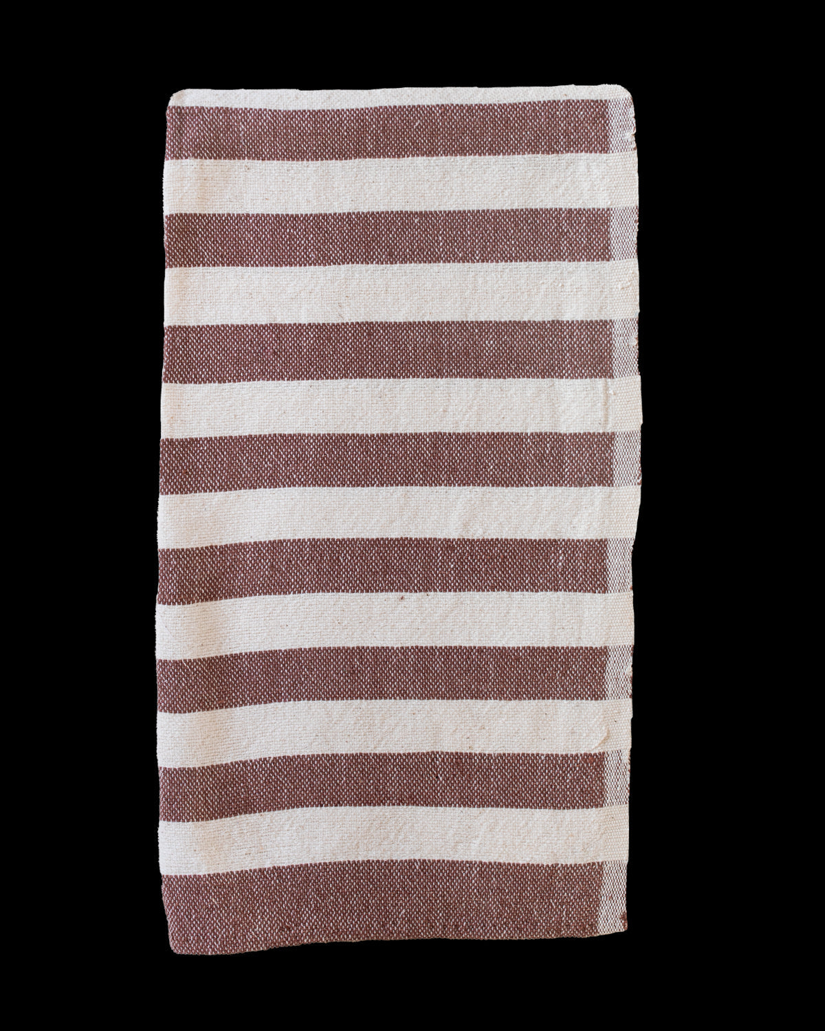 Chocolate Stripe Hand Towel
