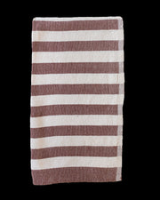 Chocolate Stripe Hand Towel