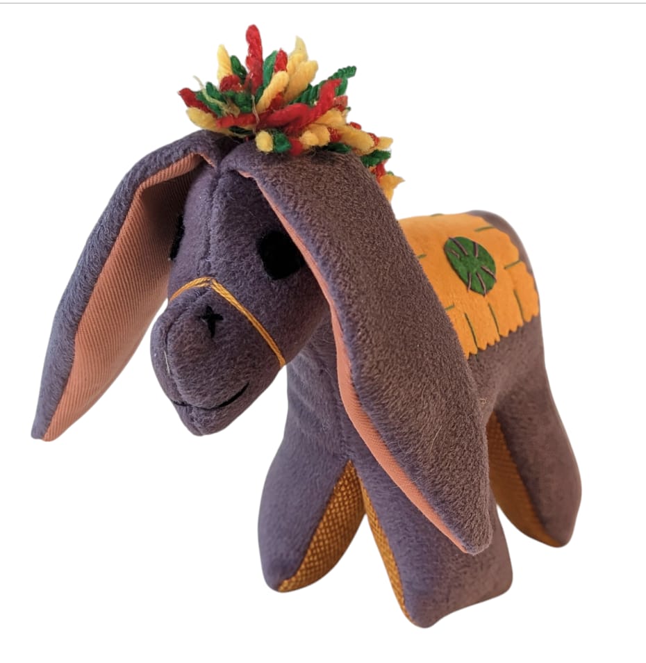 Plush Donkey - Purple