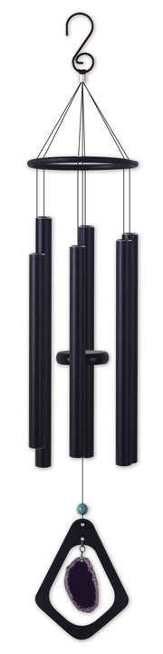 34in. Purple Agate Wind Chime
