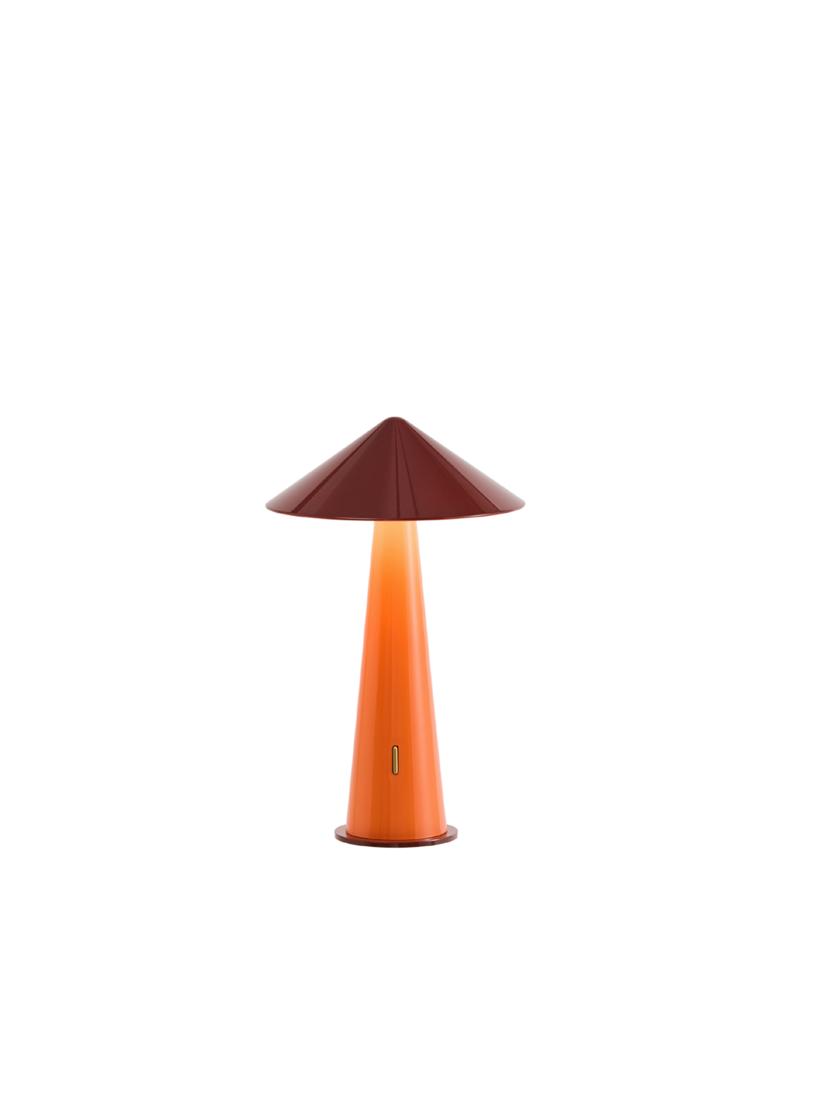 TIPSY Portable lamp - Rustic Red/Orange