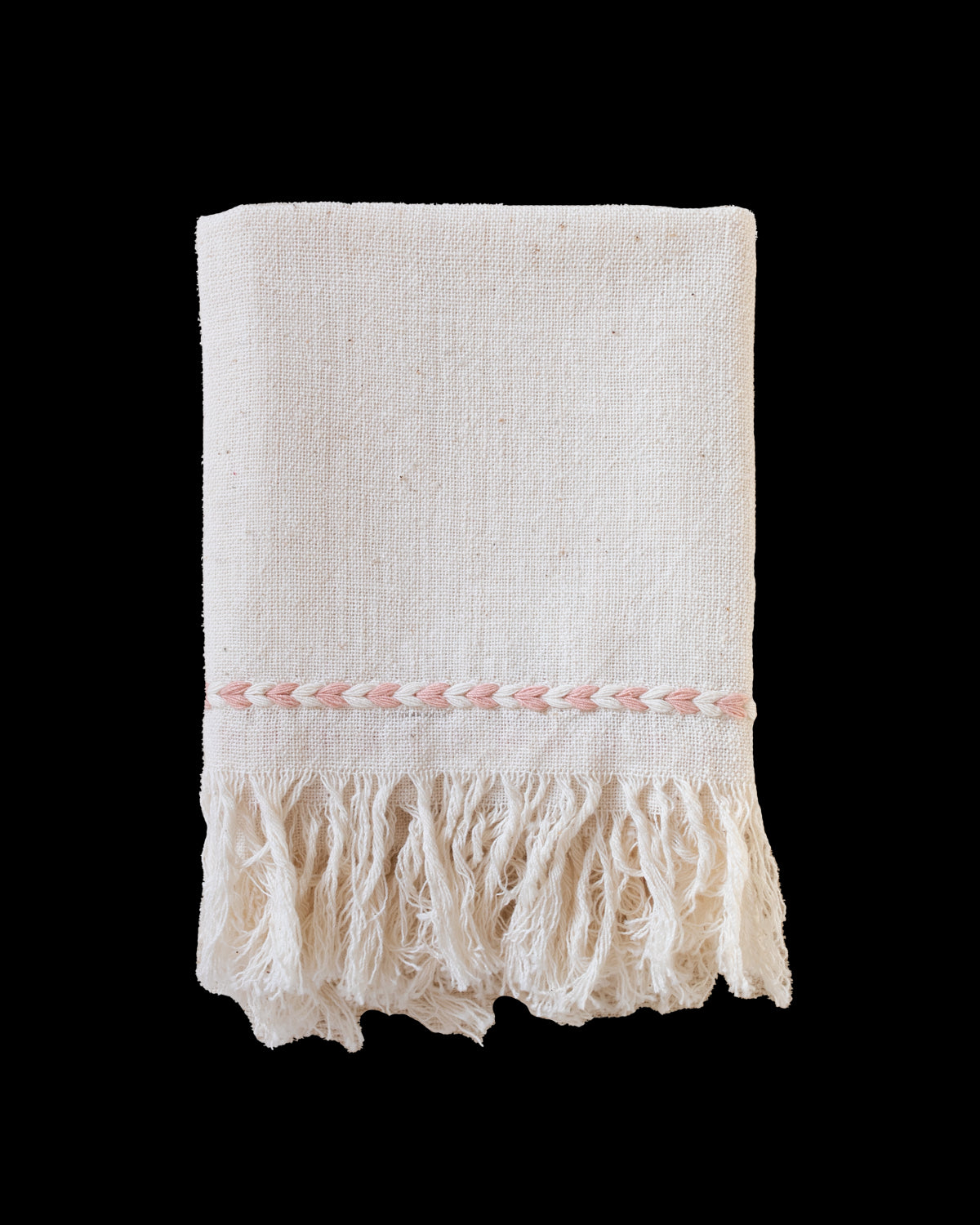 Blush Braid Detail Napkin | Set of 2
