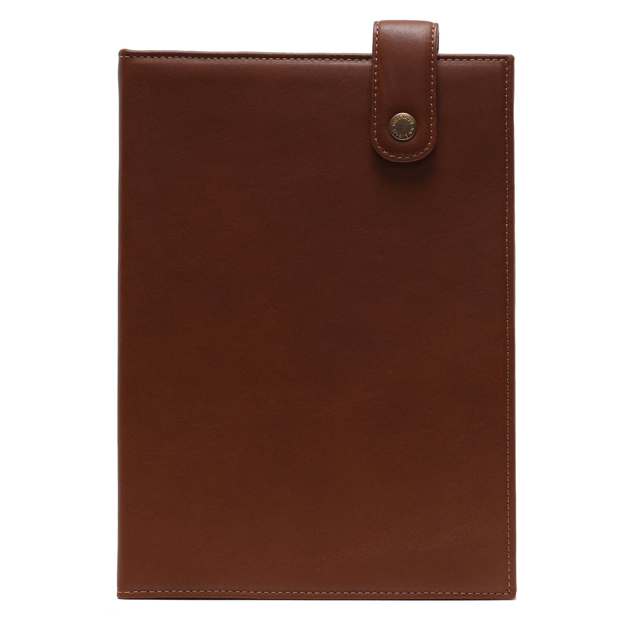 Brown Leather Hard Notebook Cover