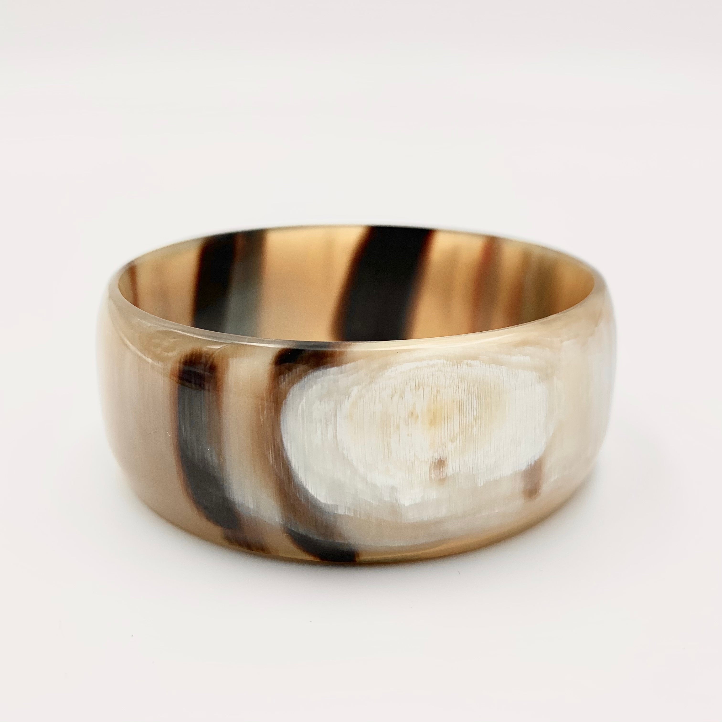 Horn Bangle - Wide