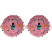 Set of 2 Bowl Footed Amulet