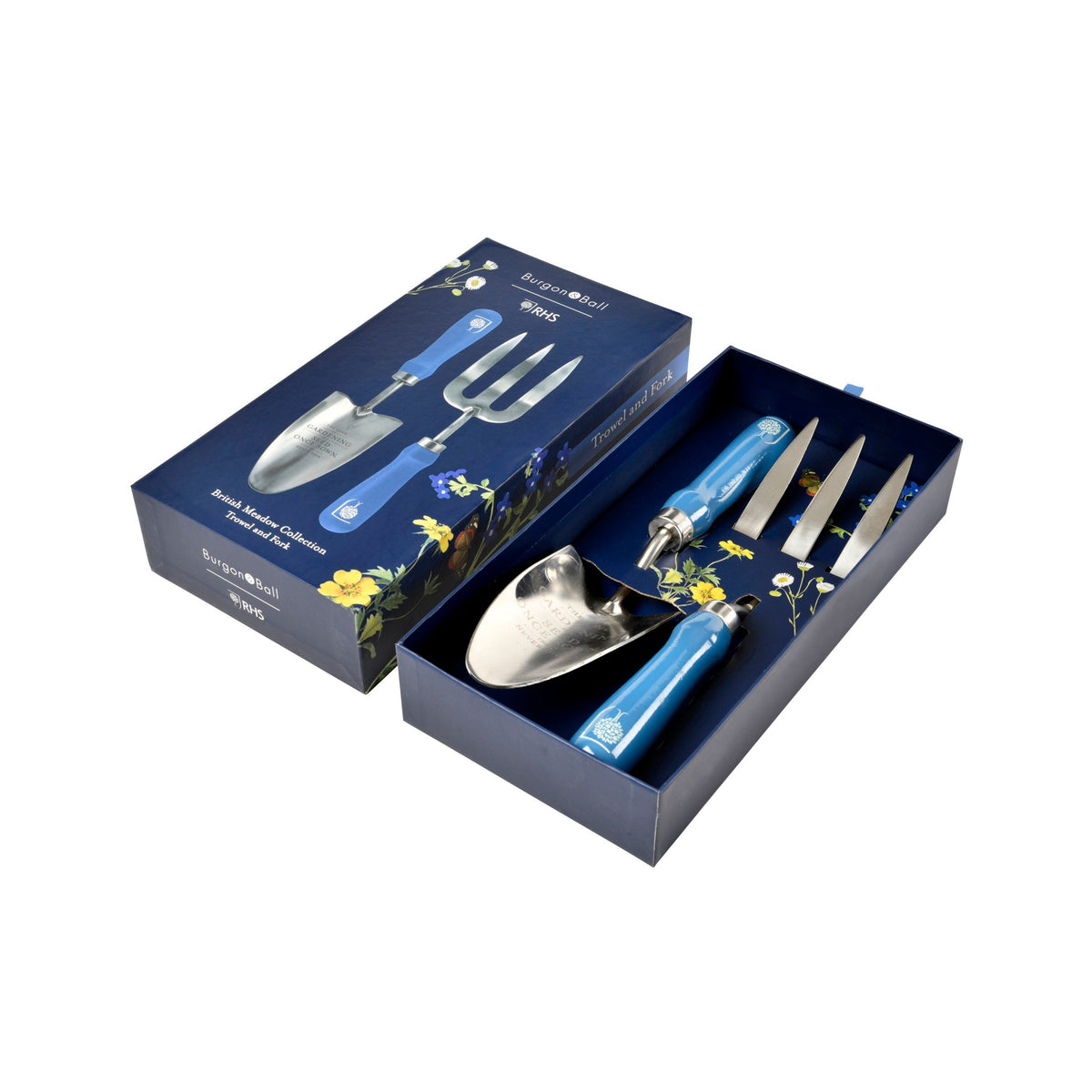 Burgon & Ball® British Meadow Trowel & Fork Set, RHS Endorsed