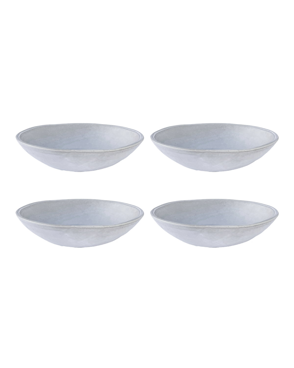 Cloud Oval Pasta Bowl - Set of 4