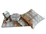 Onyx Bloom: Office-in-a-Box Decor Set