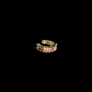 Ear Cuff Emerald Cut Multi
