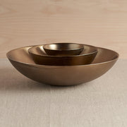 Stinson Antique Brass Bowls Assorted - Set of 3