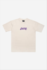 Los Angeles Lakers Heavyweight T-Shirt - Natural