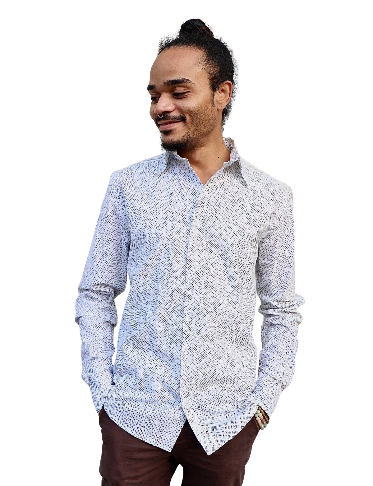 Avery Organic Cotton Men's Button Down Shirt
