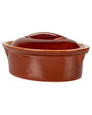 Vintage Oval Lidded Baking Dish