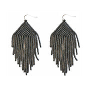 Raya Gunmetal Earrings