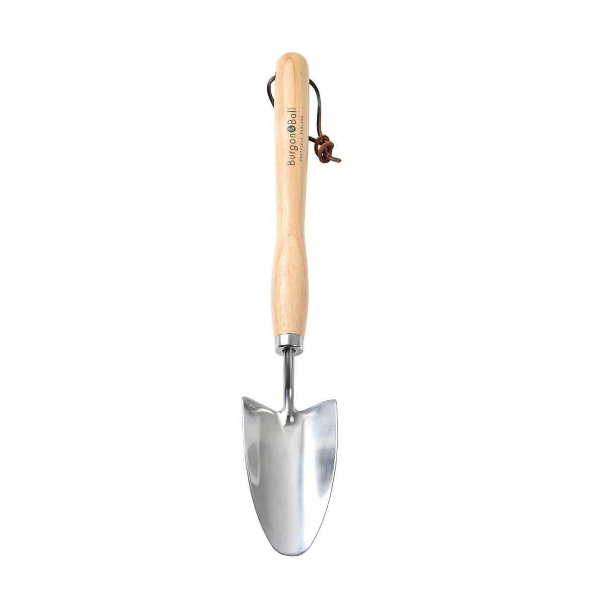 Burgon & Ball® Mid-Handled Stainless Steel Trowel, RHS Endorsed