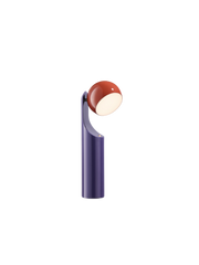 Mono Portable Reading Lamp - Rust/Midnight purple