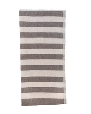 Gray Stripe Hand Towel